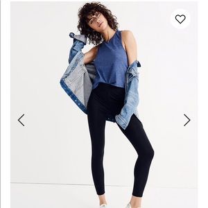 Miles by Madewell High Rise knit leggings XS